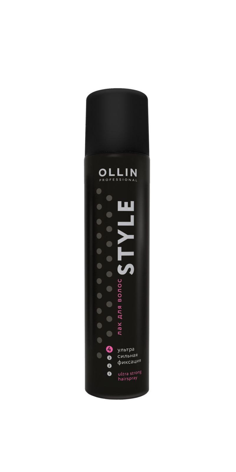 Лак для укладки волос ollin style